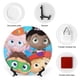 thumbnail image 3 of Super Why Plato decorativo de porcelana fina (bone china), plato decorativo de cerámica para hogar, oficina, soporte de pared, platos decorativos para dormitorio - 6 pulgadas (15 cm), 3 of 6