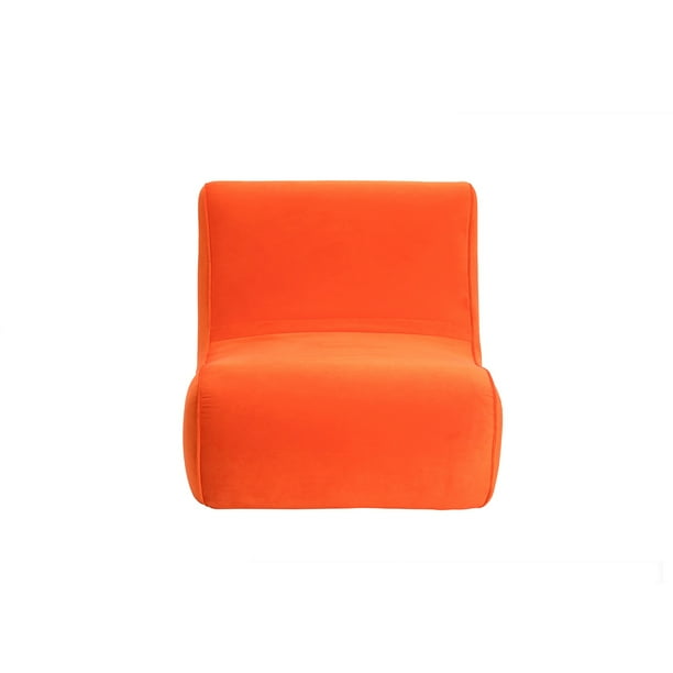 Sofa Komodo 1c Felpa Naranja