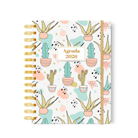 Fati - Agenda 2026 Cactus 2 Días Por Página