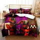 thumbnail image 1 of Five_Nights_at_Freddy's 3 Pcs Comforter Set with 2 Pillowcases,Five_Nights_at_Freddy's Bedding Set Sheet Set for Kids Adults,All Season Lightweight, 1 of 5