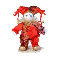 Bothyi - Muñecas De Payaso De 7 Pulgadas, Muñeca Antigua De Porcelana Para Colección De Manualidades De Halloween