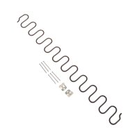 Magideal - Silla De Primavera, Piezas De Soporte De Primavera En Forma De Zigzag, Reparación, Primavera De Cojín De Bricolaje Para Sofá Doméstico, Sofá, Asiento Longitud 50Cm