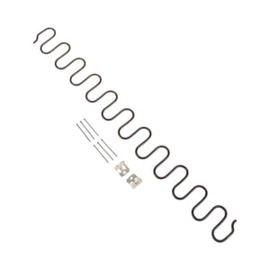 Magideal - Silla De Primavera, Piezas De Soporte De Primavera En Forma De Zigzag, Reparación, Primavera De Cojín De Bricolaje Para Sofá Doméstico, Sofá, Asiento Longitud 50Cm