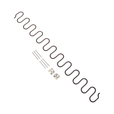 Magideal - Silla De Primavera, Piezas De Soporte De Primavera En Forma De Zigzag, Reparación, Primavera De Cojín De Bricolaje Para Sofá Doméstico, Sofá, Asiento Longitud 50Cm