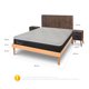 thumbnail image 3 of Cama Europea Hybrid King + Set Baker, 3 of 12