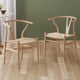 thumbnail image 2 of Pack 2 Silla Wishbone Nórdica | Madera Natural, 2 of 6