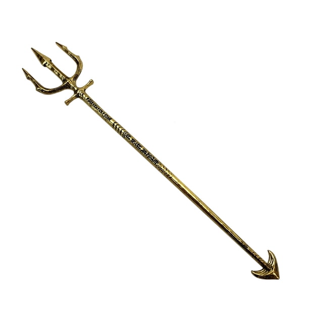Coleccionable de metal fundido KUZOS Tridente de Aquaman 13 cm – Toy Factory Entertainment