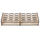 thumbnail image 2 of Soporte De Estante De Almacenamiento De Pintura En Rack De Madera Para Herramienta De Pintura De Arte DIY 24 Agujeros, 2 of 5