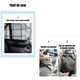 thumbnail image 3 of Bolso De Asiento Mascotas Portatil Transportador 2 En 1 Azul, 3 of 8