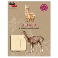 Insight - Animal Collection Alpaca Modelo Armable En Madera
