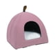 thumbnail image 3 of Interior Encantador Nido De Gato Plegable Cueva Cálida Tienda Universal Para Perros Pequeños Para Gatos Rosa S, 3 of 5
