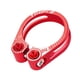 thumbnail image 4 of Abrazadera Para Tija De Sillín De Bicicleta De Aleación De Aluminio Clip Para Tija De Sillín De Bicicleta Para Bicicletas Plegables 34.9 Mm Rojo, 4 of 5