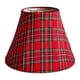 thumbnail image 5 of Pantalla De Lámpara De Mesa De Tela, Accesorios, Pantalla De Luz Para Restaurante, Casa De Campo, Cafetería, Cuadros Rojos, 5 of 5