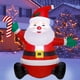 thumbnail image 1 of Papá Noel hinchable de Navidad ATDAWN de 1,2 m con bastón de caramelo, 1 of 3