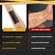 thumbnail image 3 of Cinta de silicona para cicatrices Skin Grip, rollo de 41 cm, extra fuerte, 3 of 7