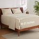 thumbnail image 1 of Juego de sábanas Bedsure Twin XL GentleSoft, transpirable, beige, 1 of 8