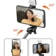 thumbnail image 4 of Palo selfie portátil de aleación de aluminio, trípode con luz y control remoto Bluetooth (0,7 m), 4 of 5