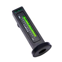 Ioensy - Herramienta De Calibre Magnético, Regla De Nivel, Herramienta De Ajuste, Calibre De Inclinación Para Reparación De Neumáticos, Color Negro