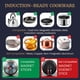 thumbnail image 5 of Placa de inducción Elite Gourmet EIND57BL SlimStore™ Blue, 5 of 7