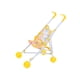 thumbnail image 5 of Carrito De Juguete Educativo Para Juegos De Rol, Accesorios Para Muñecas, Porta Muñecas Plegable Amarillo, 5 of 5