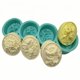 thumbnail image 1 of Molde de silicona I-BEST 75 × 60 × 30 mm – 4 cavidades con diseño floral, 1 of 6