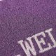 thumbnail image 2 of Limpiapies Coco Color Welcome 45x75 Morado, 2 of 2