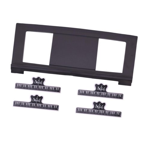 Magideal - Soporte De Música Para Piano Electrónico, Soportes Para Páginas De Libros, Soporte Para Libros De Lectura, Soporte Portátil Para Libros De Música, Sop