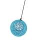 thumbnail image 2 of Rattan bola de mimbre globo techo techo de la lámpara de sombra con el agujero 20cm azul, 2 of 4