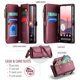 thumbnail image 2 of Cuero CaseMe para Google Pixel 11/11 Pro Funda Tipo Billetera [Bloqueo RFID] con Porta Tarjetas de 7 Zíper Ranura para Billetes, Correa de Hombro y Muñeca Magnética de Cuero PU Suave para Google, 2 of 10