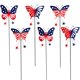 thumbnail image 1 of Estacas de anclaje KEDONCHEN 46 cm Mariposa patriótica - Pack de 6, 1 of 9