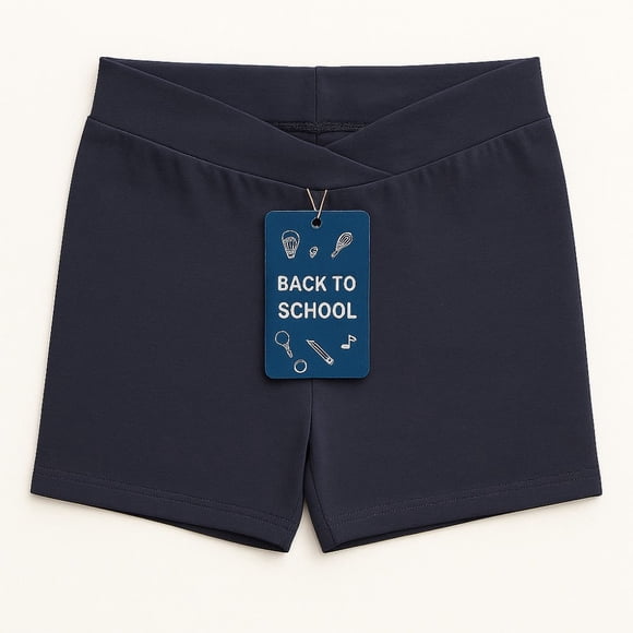 Pata Corta Niña Básica azul marino Talla 16, 1 un