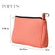 thumbnail image 3 of Bolsa de maquillaje POPUPS, grande, impermeable, de neopreno, color rosa ruborizado, 3 of 3