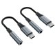 thumbnail image 1 of Adaptador Usb C A Jack De Auriculares 3 5mm 2 Unidades, 1 of 6