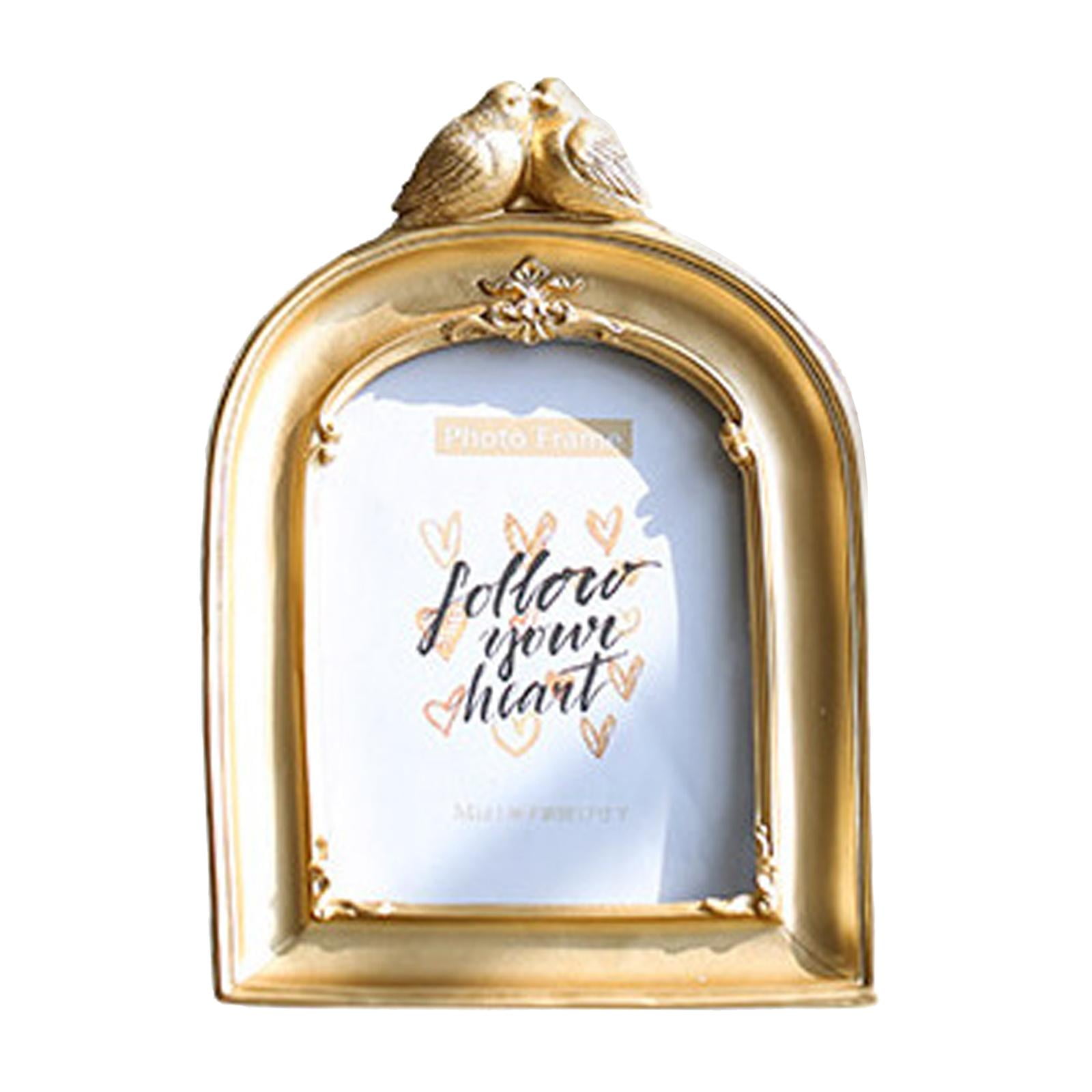 Bothyi - Marco De Fotos De Estilo Rústico Vintage Marco De Fotos Para Gabinete De Tv Oficina 7 Pulgadas