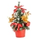 thumbnail image 3 of Mini árbol De Navidad Festival De Vacaciones Ornamentos De Fiesta Para La Mesa Roja, 3 of 5