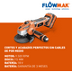 thumbnail image 2 of Esmeril Angular 4,5puLG (115mm)18v Con Batería Marca Flowmak, 2 of 6