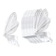thumbnail image 3 of 80 Piezas De Papel De Regalo De Flores, Papel De Embalaje De Alas De Mariposa Para Cumpleaños, Color Blanco, 3 of 3
