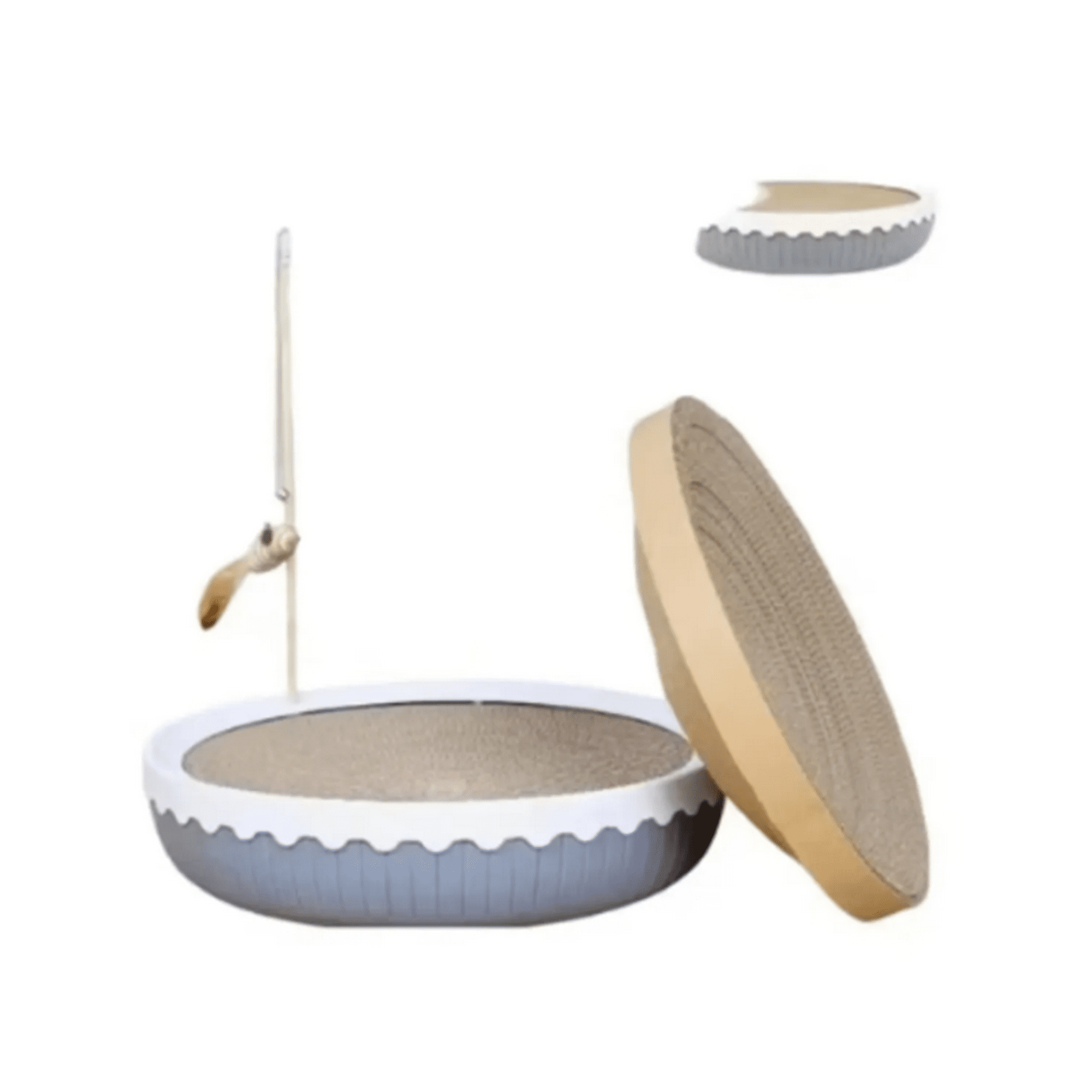 Genérico - Rascador Cama Juguete Para Gatos Mascotas