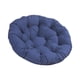 thumbnail image 1 of Cojín de silla papasan silla de huevo de 20 pulgadas cojín de canasta colgante silla colchón de silla de jardín grueso para habitaciones familiares du Azul oscuro, 1 of 5
