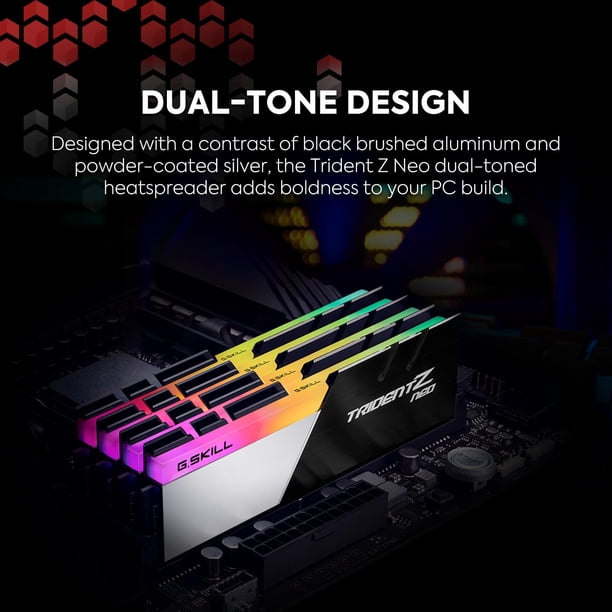 RAM G.Skill Trident Z Neo Series DDR4 32 GB (2 x 16 GB) 3600 MHz