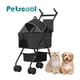 thumbnail image 2 of CARRO DE PASEO PLEGABLE DESMONTABLE 2 EN 1 NEGRO PARA MASCOTAS 25KG PETSCOOL, 2 of 6