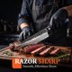 thumbnail image 2 of Cuchillo Chef GLOBEHOME Damasco 8 pulgadas 10Cr15MoV, 2 of 3