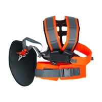 Magideal - Cinturón Recortador, Cojín Suave, Cinturón Acolchado Universal Que Ahorra Trabajo, Correas De Mochila Para Cortadora De Césped, Cinturón Recortador Pa