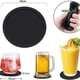 thumbnail image 3 of 8 Portavasos Para Mesa De Silicona Posavasos Negros Grandes, 3 of 8