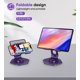 thumbnail image 5 of Soporte para tableta SOJUNER giratorio con base giratoria de 360 grados, color morado, 5 of 6