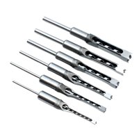 Ioensy - Cincel De Mortajar Para Carpintería Hss Para Accesorios De Prensa De Taladro Diy Carpintería 6 Uds