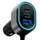 thumbnail image 2 of Cargador de auto con extensión USB C 6 puertos 100W, 2 of 8