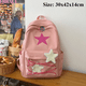 thumbnail image 1 of Y2K Korean Kawaii Book Bag Cute Star School Girl Backpack Student Bags Schoolbag Girls Travel Ladies Teenage Backpacks for Women, 1 of 3