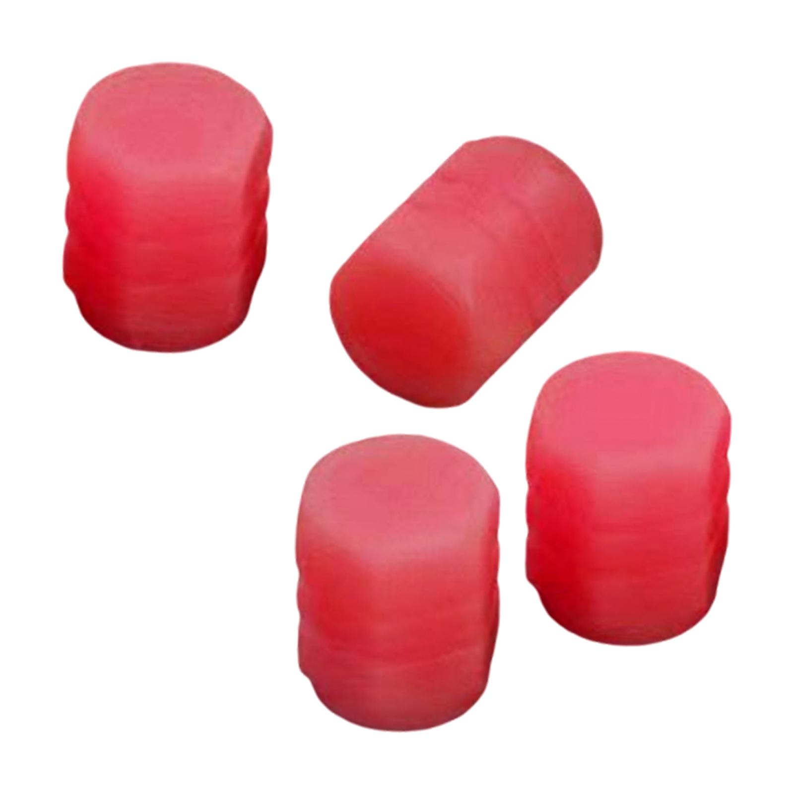 Ioensy - 4X Tapas De Vástago De Válvula De Neumático De Coche A Prueba De Polvo Motocicletas Tapas Luminosas Cubierta