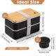 thumbnail image 2 of Fiambrera Bento Box Sinnsally para adultos de 1400 ml con compartimentos, 2 of 6